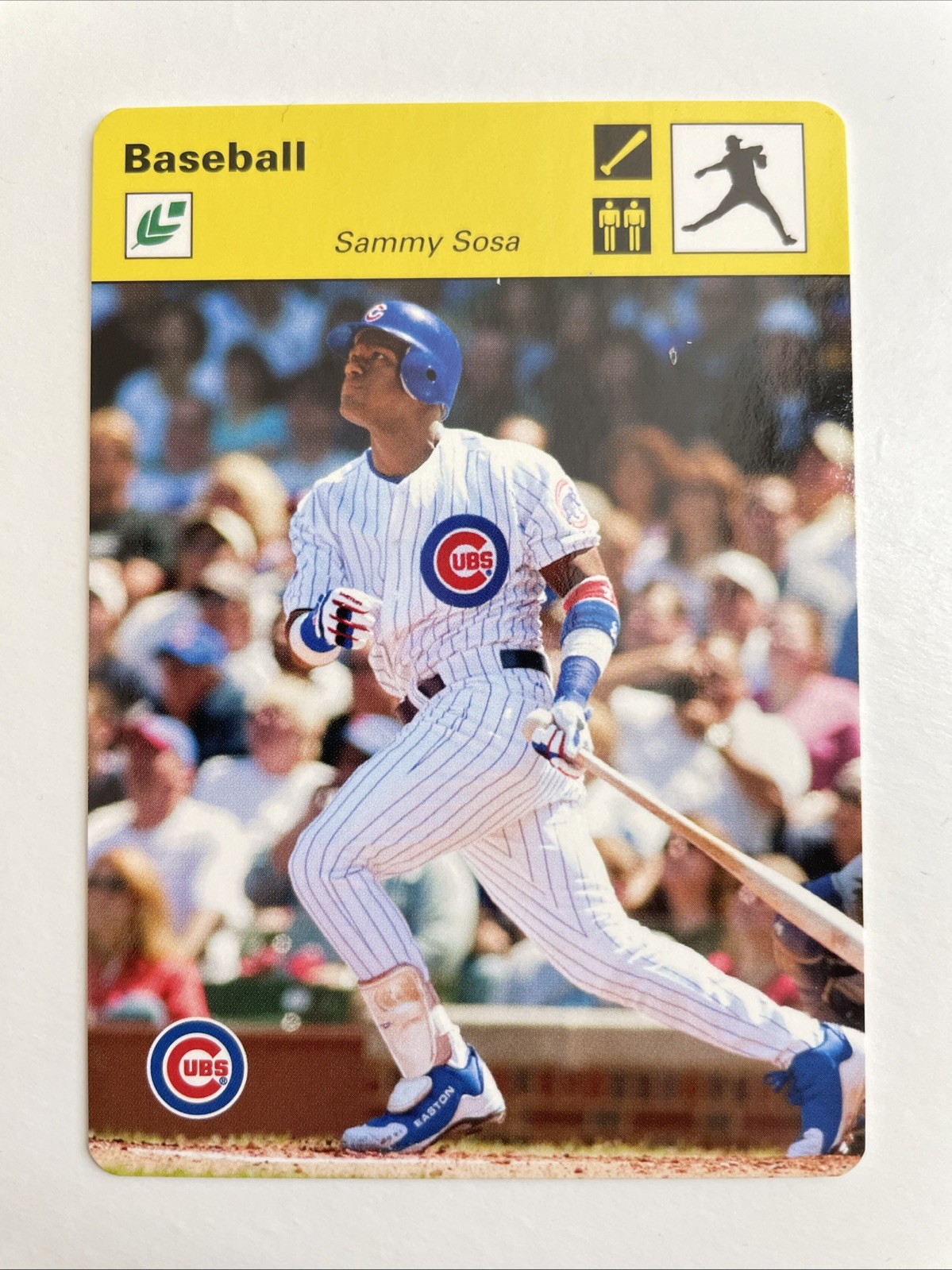 2005 Leaf Sportscasters Sammy Sosa #44 Yellow /25