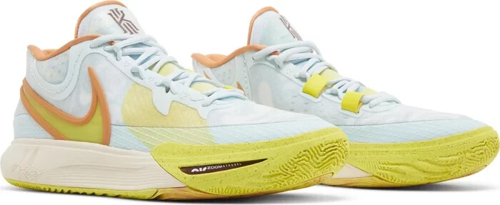 NIKE Men's Kyrie 8 Eagle White Yellow Basketball Shoe Size 13/14 NEW