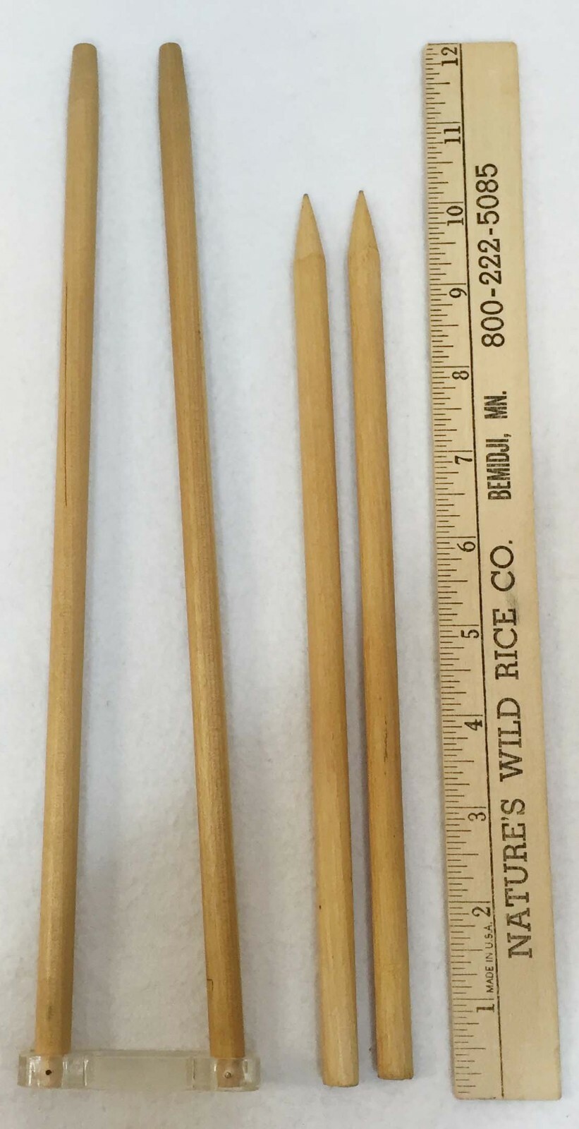EZ-DUZ-IT Crochet Frame Replacement Pieces & Wooden Knitting Needles Lot