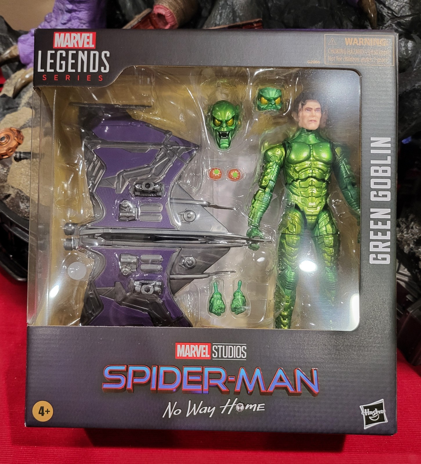 Spider-Man: No Way Home Marvel Legends Series Green Goblin Deluxe 6-Inch Figure