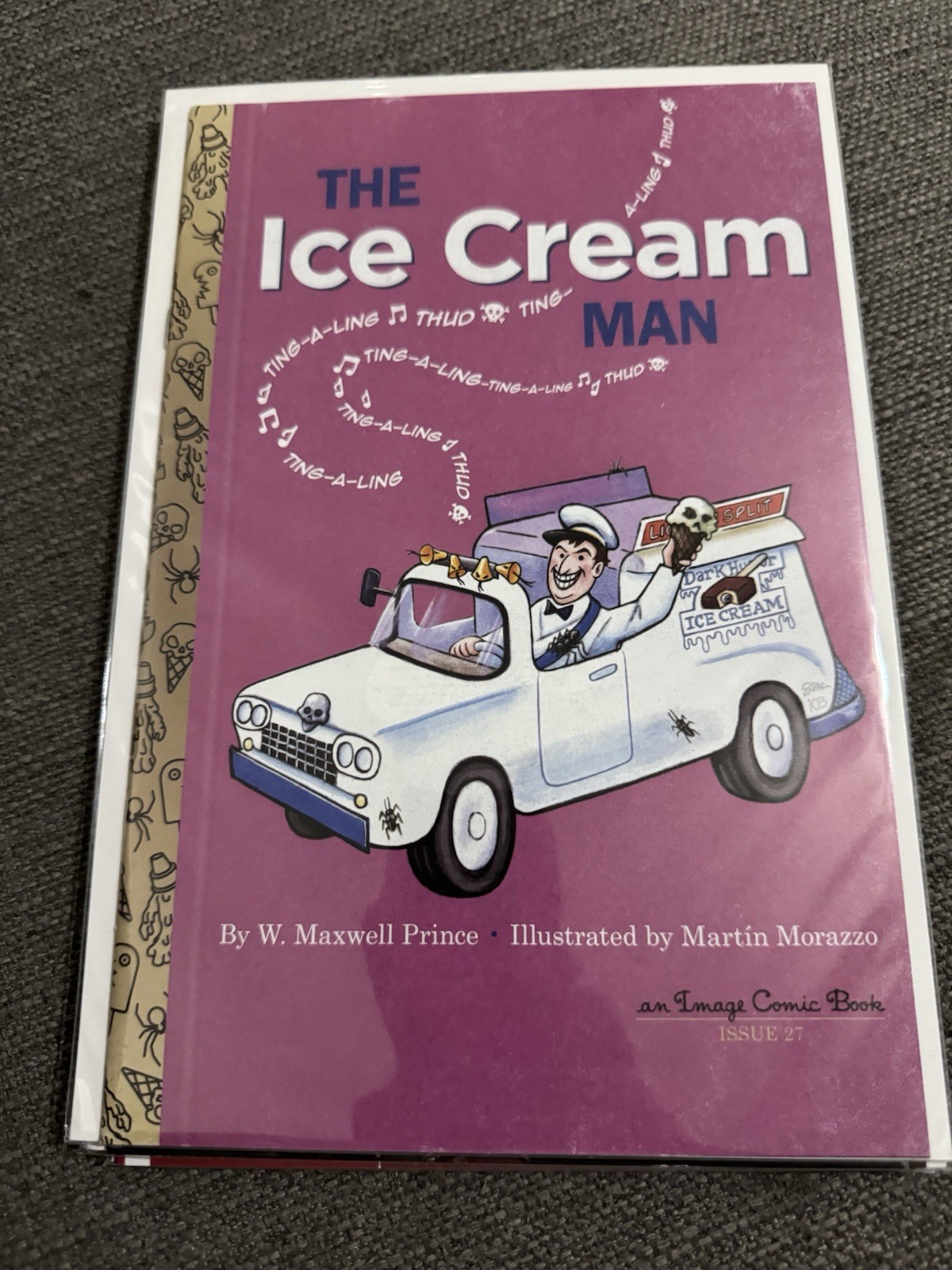 Ice Cream Man #27 Scott McFarland Little Golden Book Exclusive Variant Image