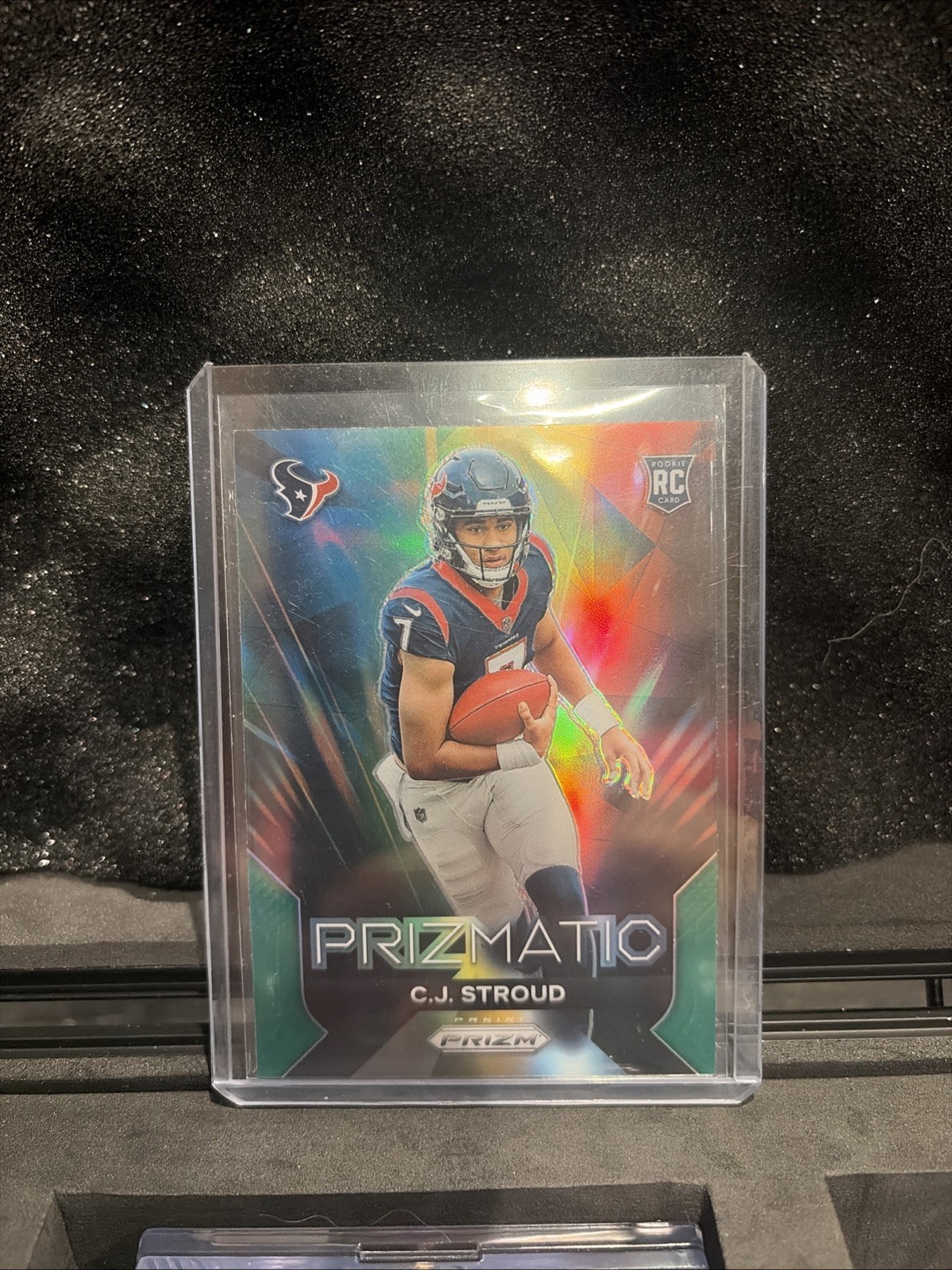2023 Panini Prizm - Prizmatic C.J. Stroud #6 Green Prizm (RC)