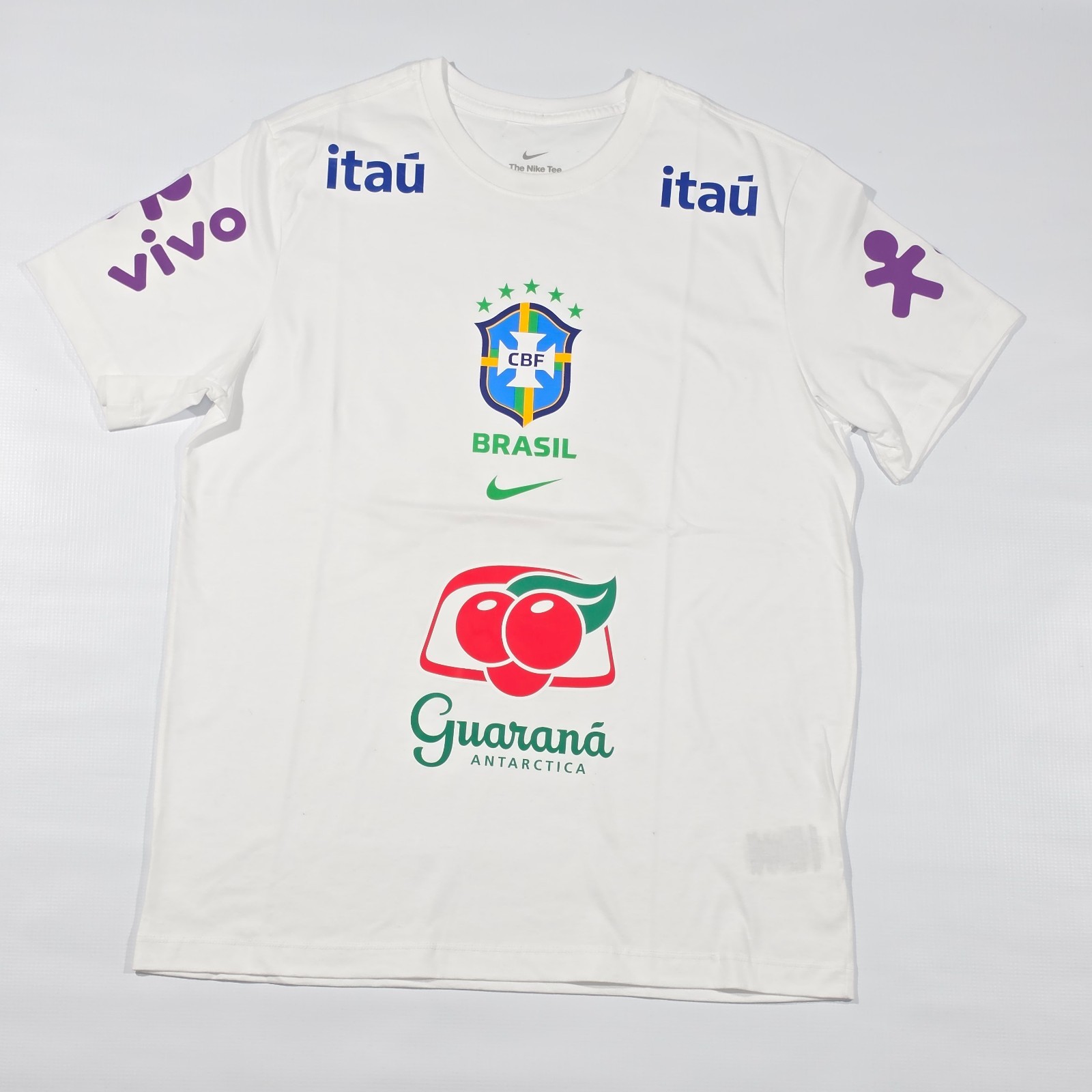 Brazil Training Shirt 2026/2027 White Nike Brasil Travel