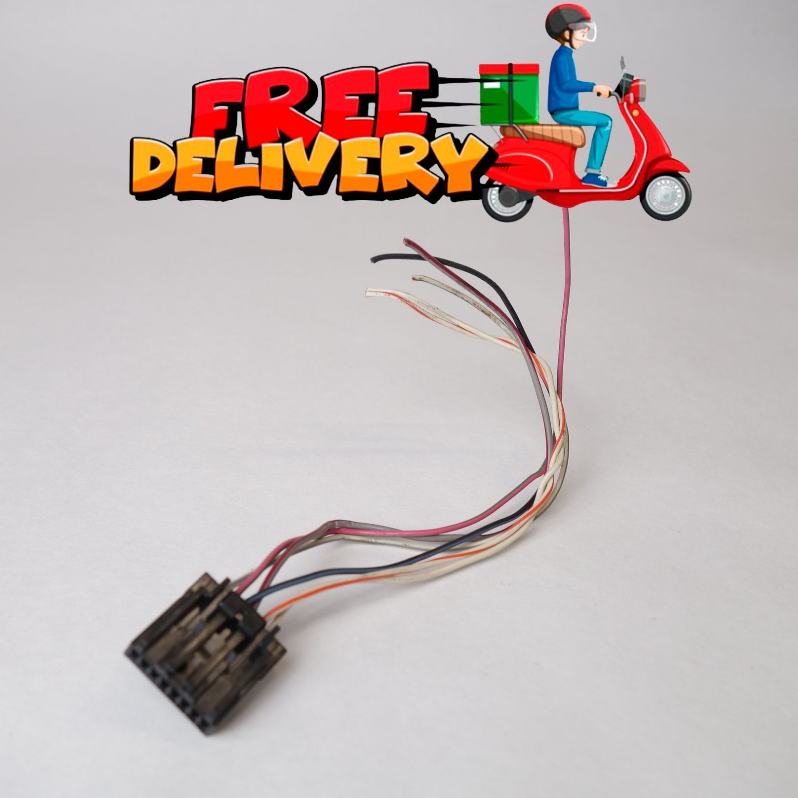 56053016AS Jeep 2005-2007 Ignition Switch Module Connector Wires.