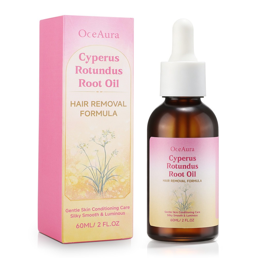 1-10X Cyprus Oil for Hair Removal,Organic Cyperus Rotundus Oil for Reducing Body