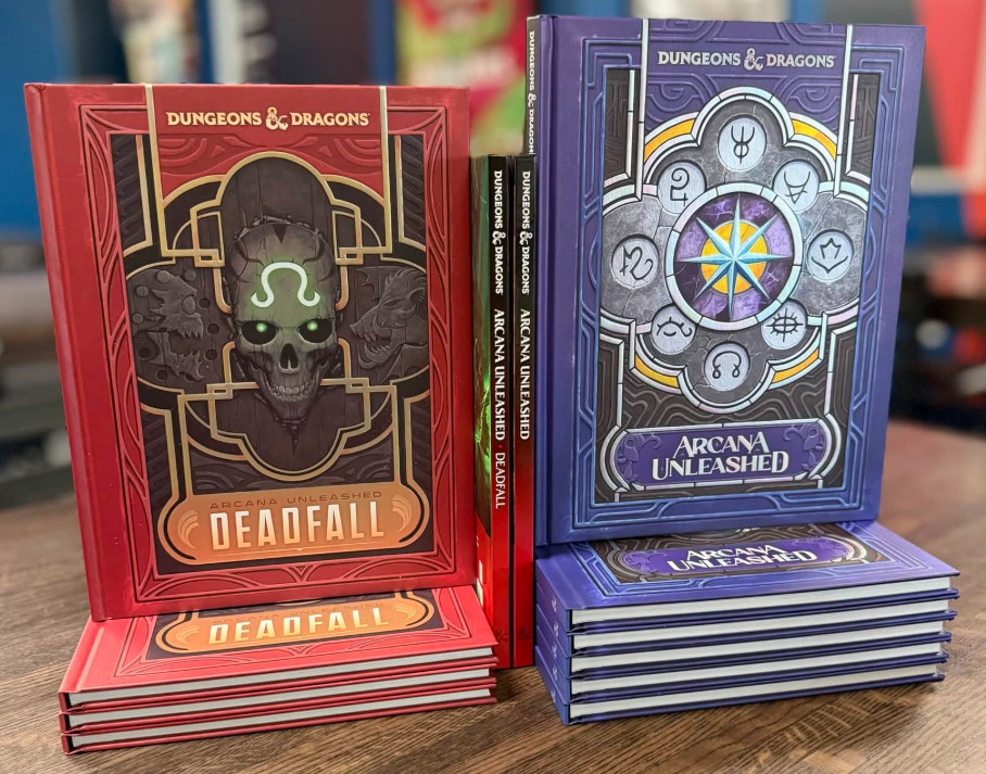 BOTH Arcana Unleashed & Deadfall Alternate Hard Cover D&D Books New BOTH Arcana Unleashed & Deadfall Alternate Hard Cover D&D Books New