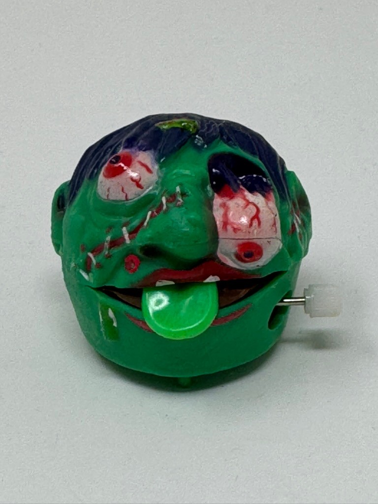 Vintage 1986 MadBalls Slobulus Wind-Up Toy Working Mad Balls Zombie