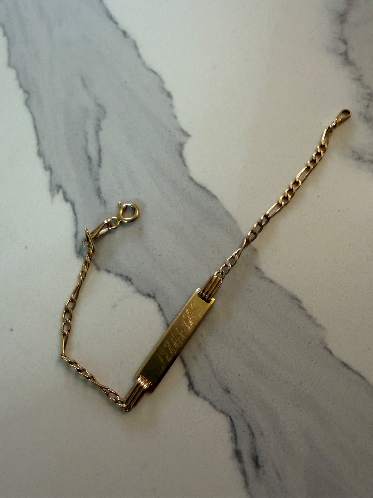10k solid gold bracelet for little kids