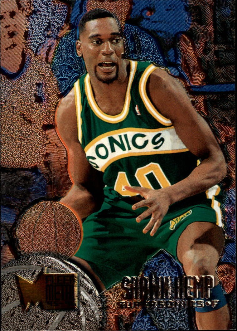 1995-96 Metal Basketball Card #101 Shawn Kemp 1995-96 Metal Basketball Card #101 Shawn Kemp