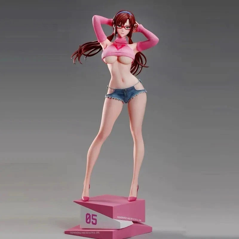 Anime Figure Inspired by Makibo Summer Girlfriend 30cm PVC Model Doll Unbranded