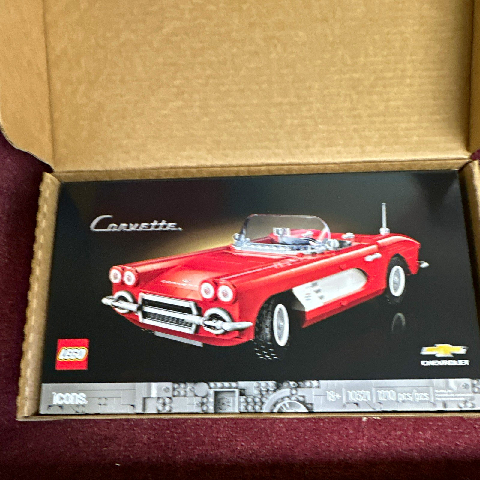 LEGO Icons Chevrolet Corvette (10321) 1210 pcs 18+ Limited Edition 2023
