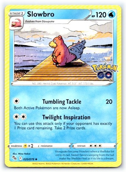 Slowbro 020/078 ~ English Near Mint