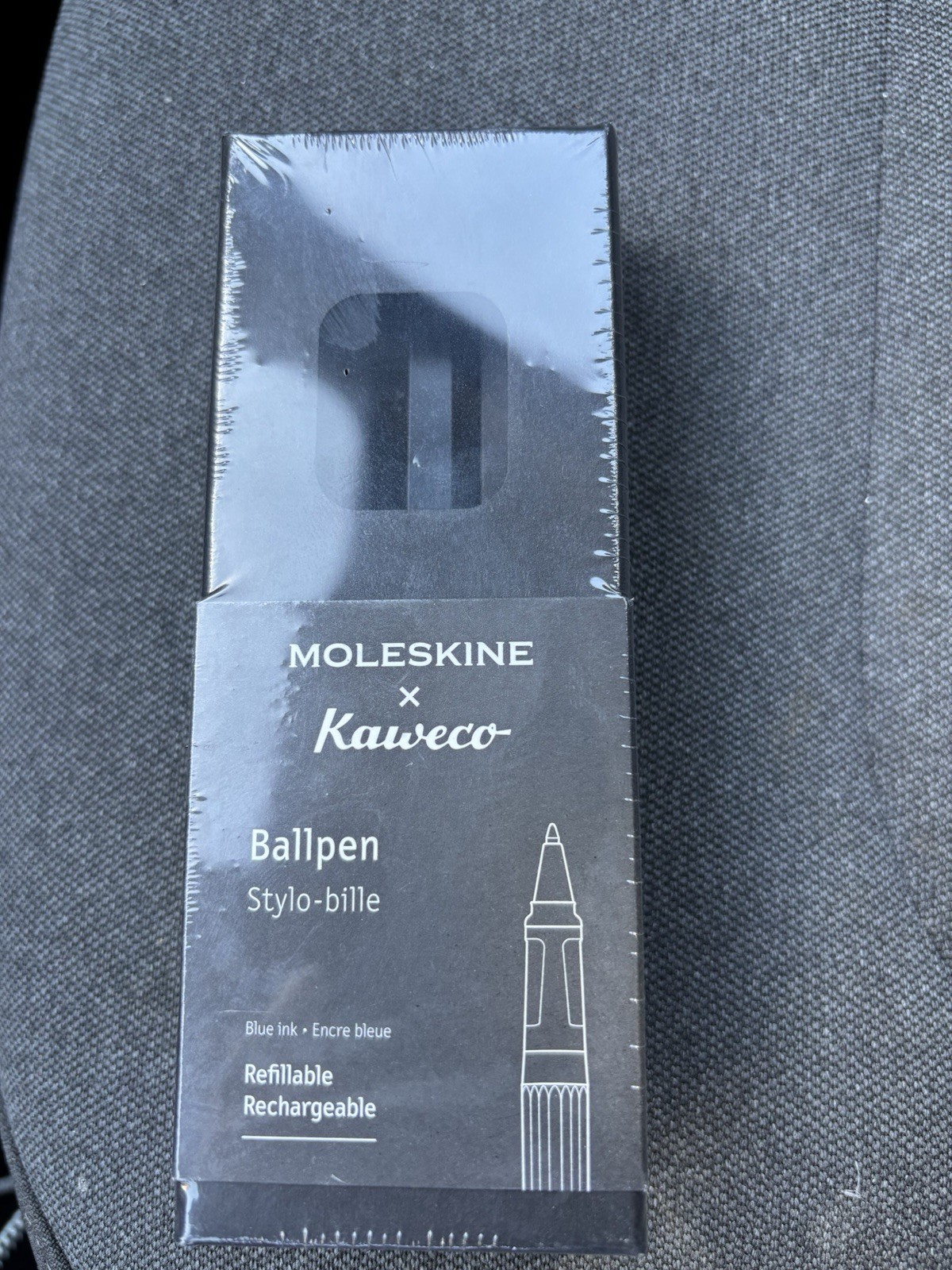 Moleskine x Kaweco Rollerball Refillable Pen in ABS plastic for Writers, Note-ta