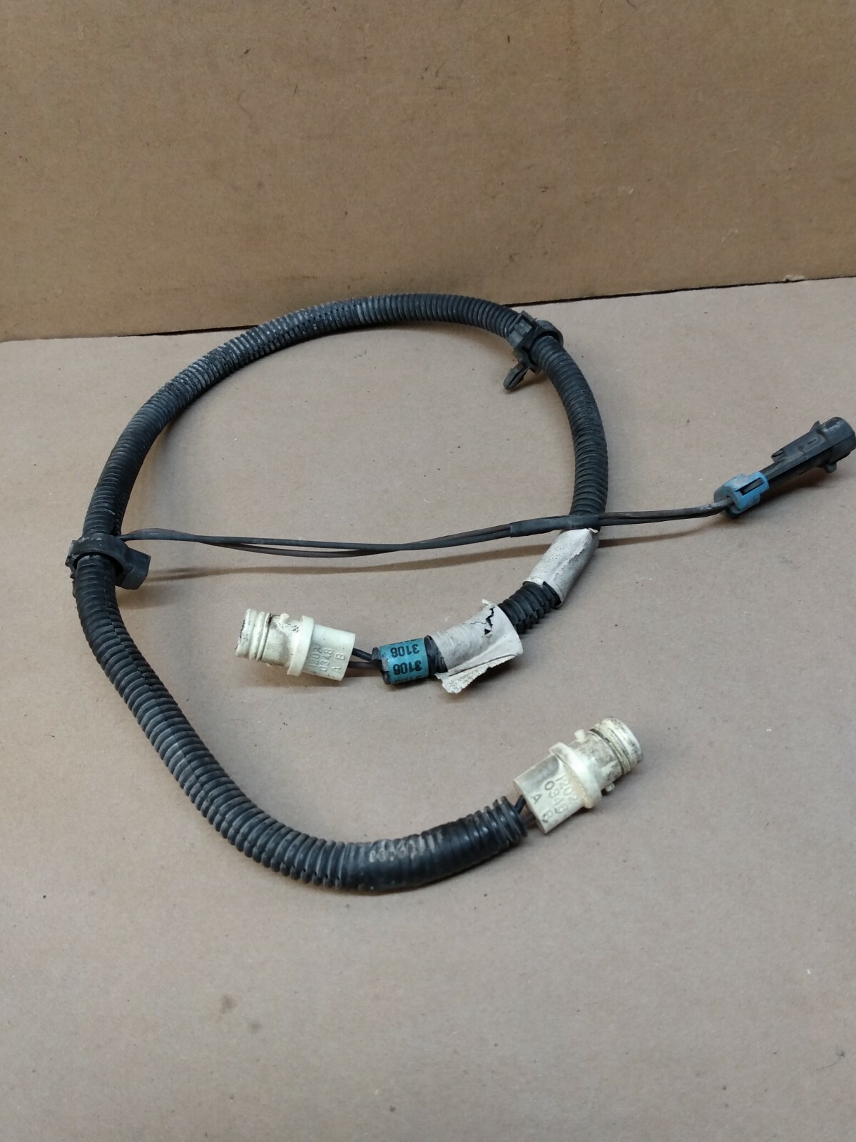 1988-1998 Chevy Truck C/K Series Pickup License Plate Tag Light Harness OBS