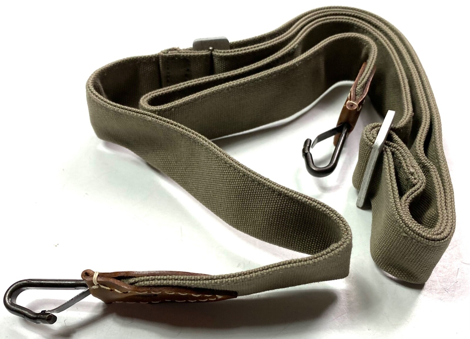 WWI GERMAN M1915 BREAD BAG CARRY STRAP- GREY WWI GERMAN M1915 BREAD BAG CARRY STRAP- GREY