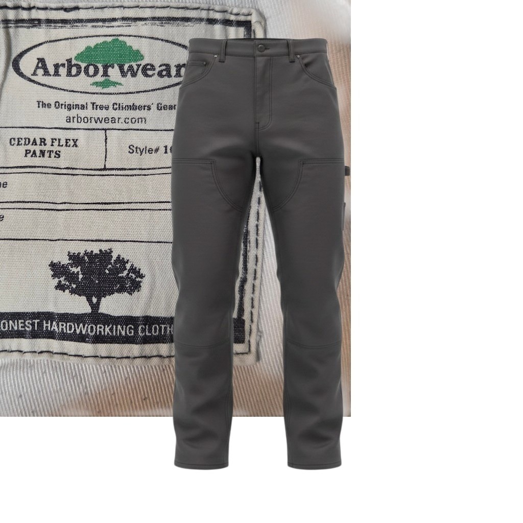 Arborwear Cedar Flex Pants Mens 36x30 Canvas Work Utility Double Knee Tree