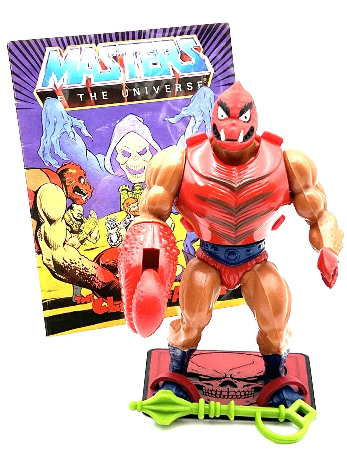 Mattel MOTU CLAWFUL Vintage 1981 Complete w/ Comic | Clean | Display Ready Mattel MOTU CLAWFUL Vintage 1981 Complete w/ Comic | Clean | Display Ready