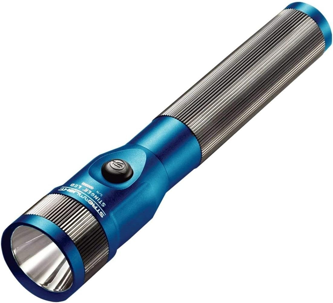 Streamlight 75611 Stinger LED Blue, High-Performance Rechargeable Flashlight