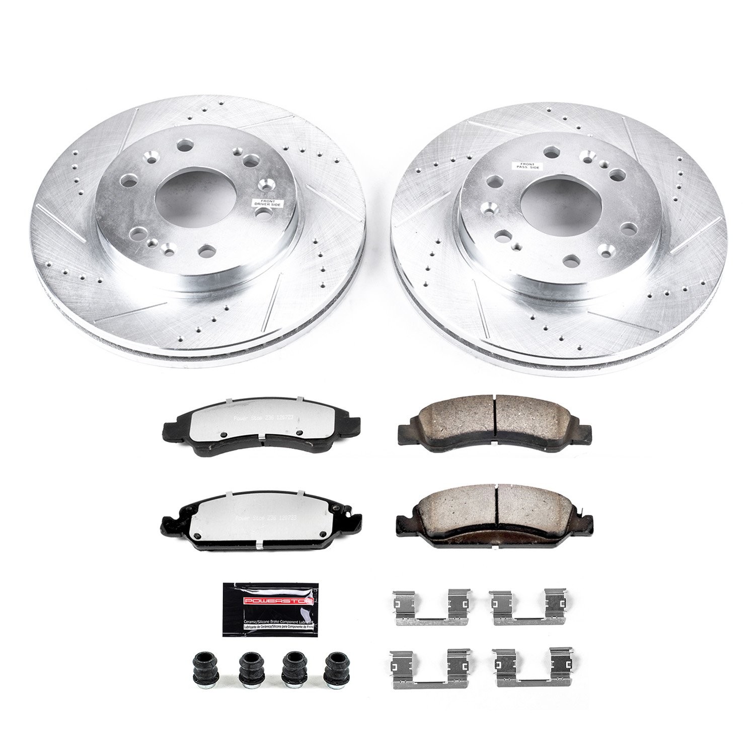 Power Stop Z36 Front Brake Pads & Rotor Kit for Truck and Tow