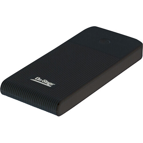 New On-Stage PS1000 Rechargeable Pedal Power Bank usb  iphone Charger Flashlight