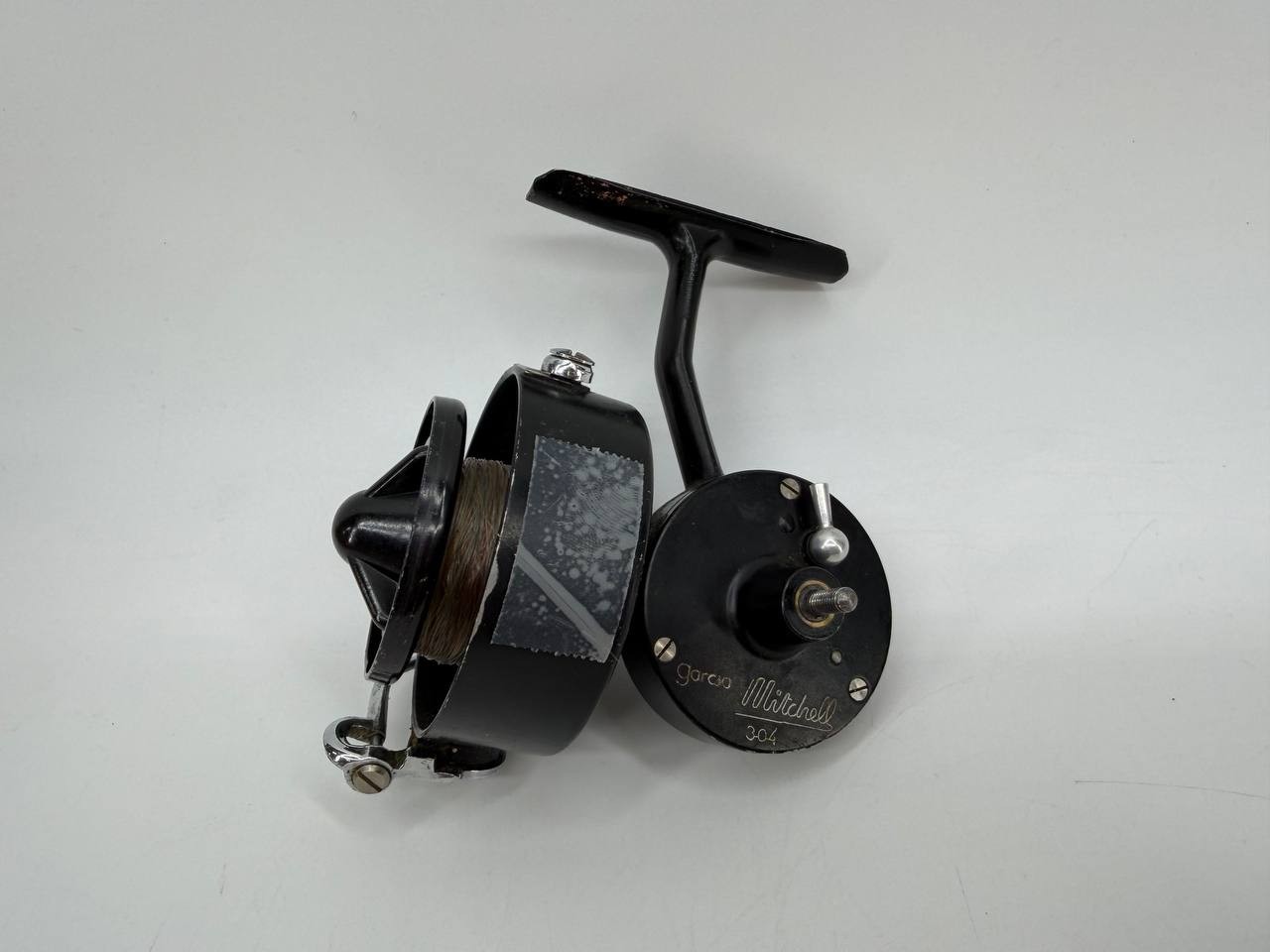 Vintage Garcia Mitchell 304 Spinning Fishing Reel France Missing Handle