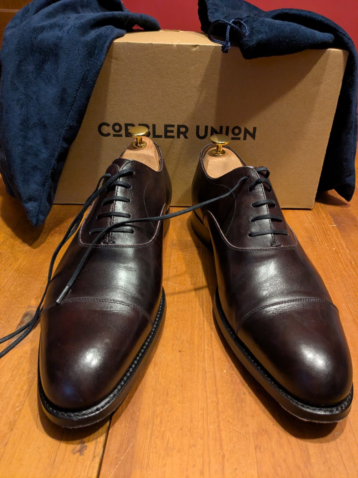 Cobbler Union Made In Spain Richard Museum Oxfords UK 9/US 10 D $475 MSRP Cobbler Union Made In Spain Richard Museum Oxfords UK 9/US 10 D $475 MSRP