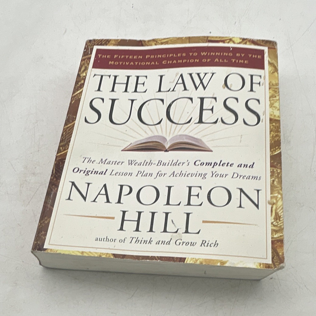 The Law of Success PB Napoleon Hill Self-Help Success Nonfiction English Adults