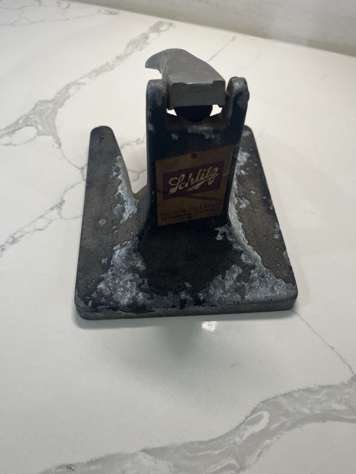 Vintage Late 40s-50s Schlitz Beer Can Punch Style Opener Vintage Late 40s-50s Schlitz Beer Can Punch Style Opener