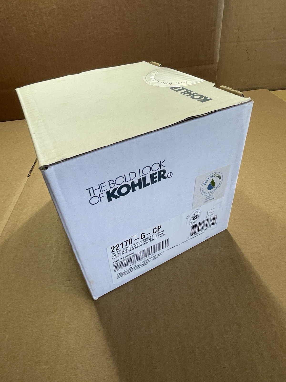 Kohler 22170-G-CP Purist Multi Function Shower Head Polished Chrome NEW IN BOX