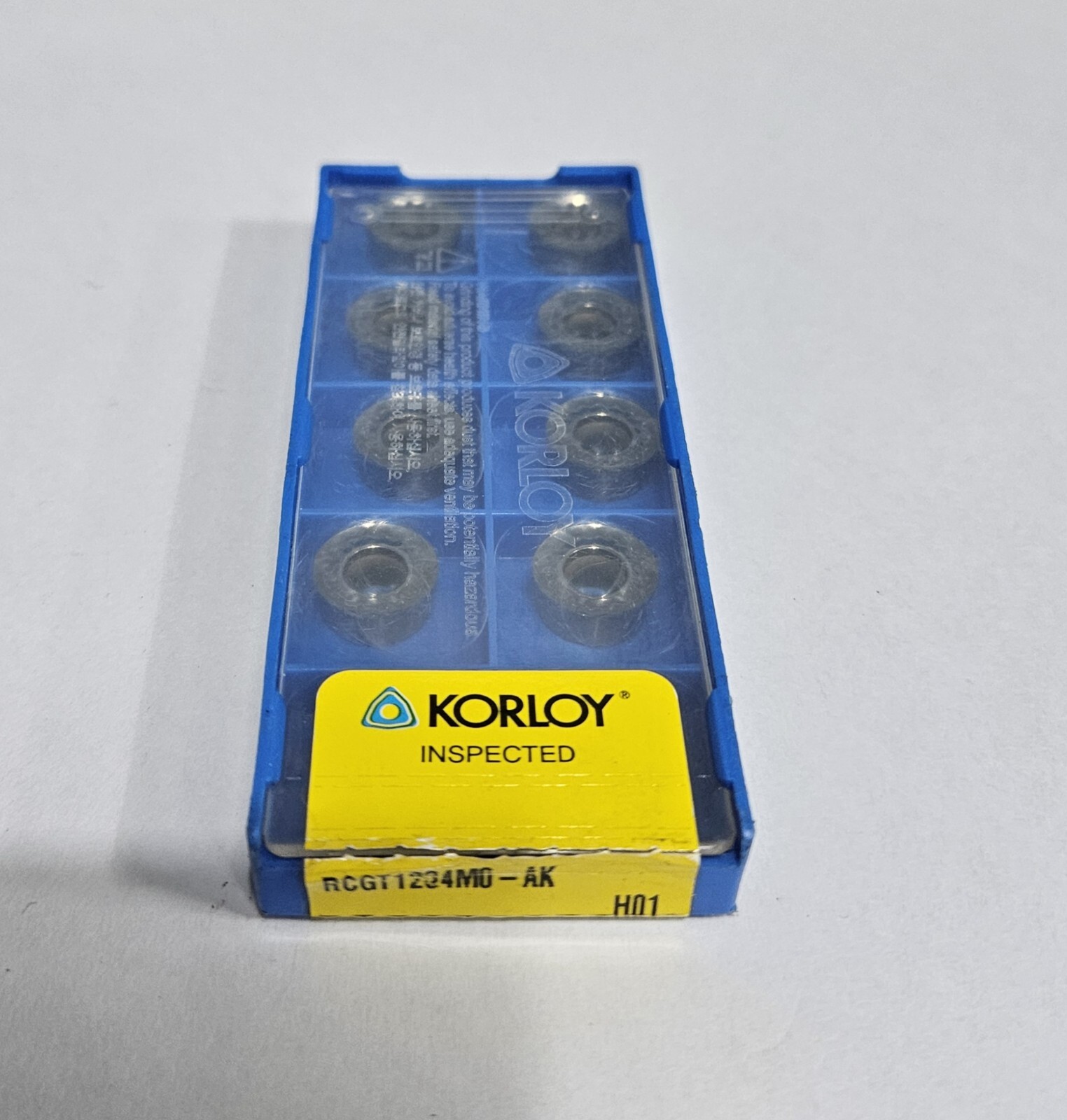 KORLOY RCGT 1204MO-AK H01 (N) Carbide Insert 10pcs