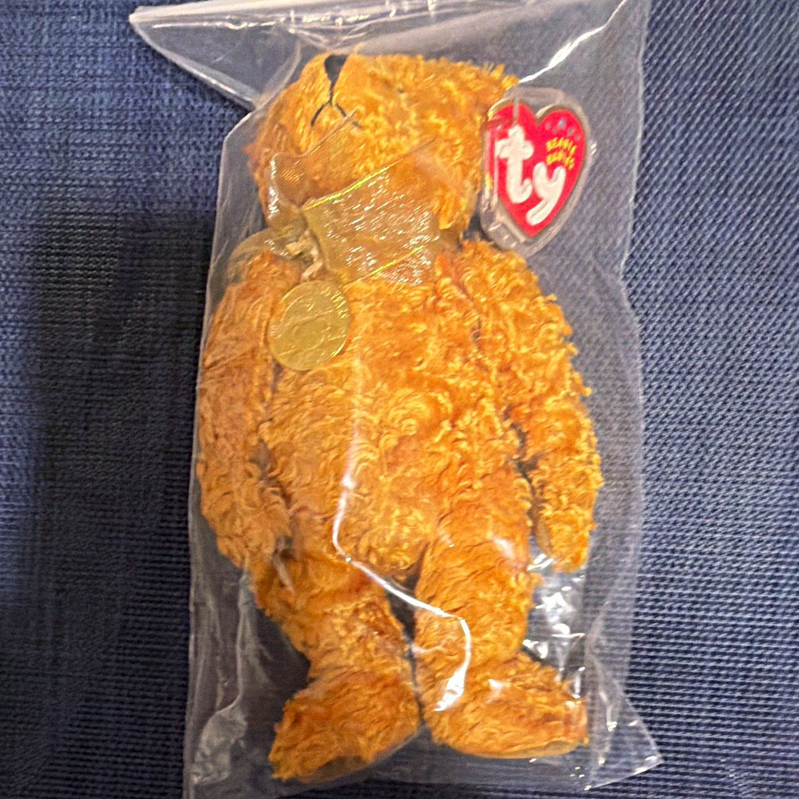 Ty Beanie Buddies Teddy Bear Plush Stuffed Animal Sealed Bag Vintage 1993 Ty Beanie Buddies Teddy Bear Plush Stuffed Animal Sealed Bag Vintage 1993