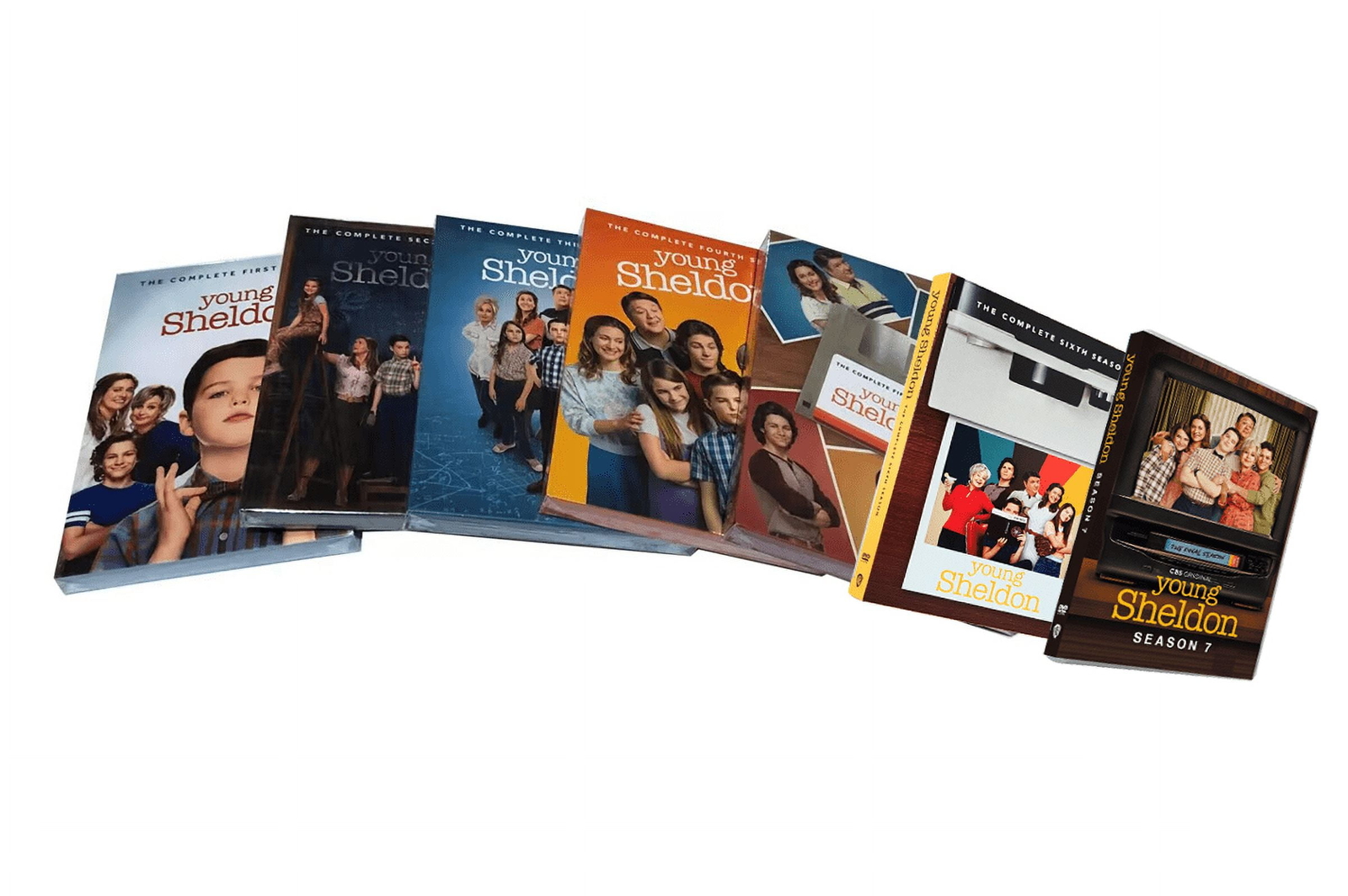 Young Sheldon Seasons 1-7 The Complete Series DVD Bundle Brand New Sealed Young Sheldon Seasons 1-7 The Complete Series DVD Bundle Brand New Sealed