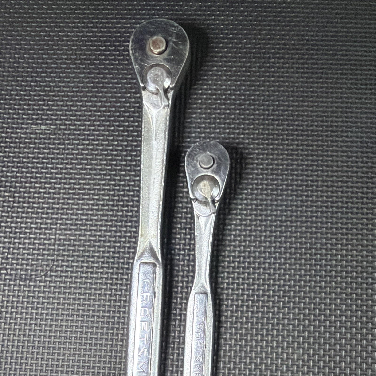 Craftsman Vintage Ratchet Set- 1/4” & 3/8” with Oil Ports - Forged In USA Craftsman Vintage Ratchet Set- 1/4” & 3/8” with Oil Ports - Forged In USA