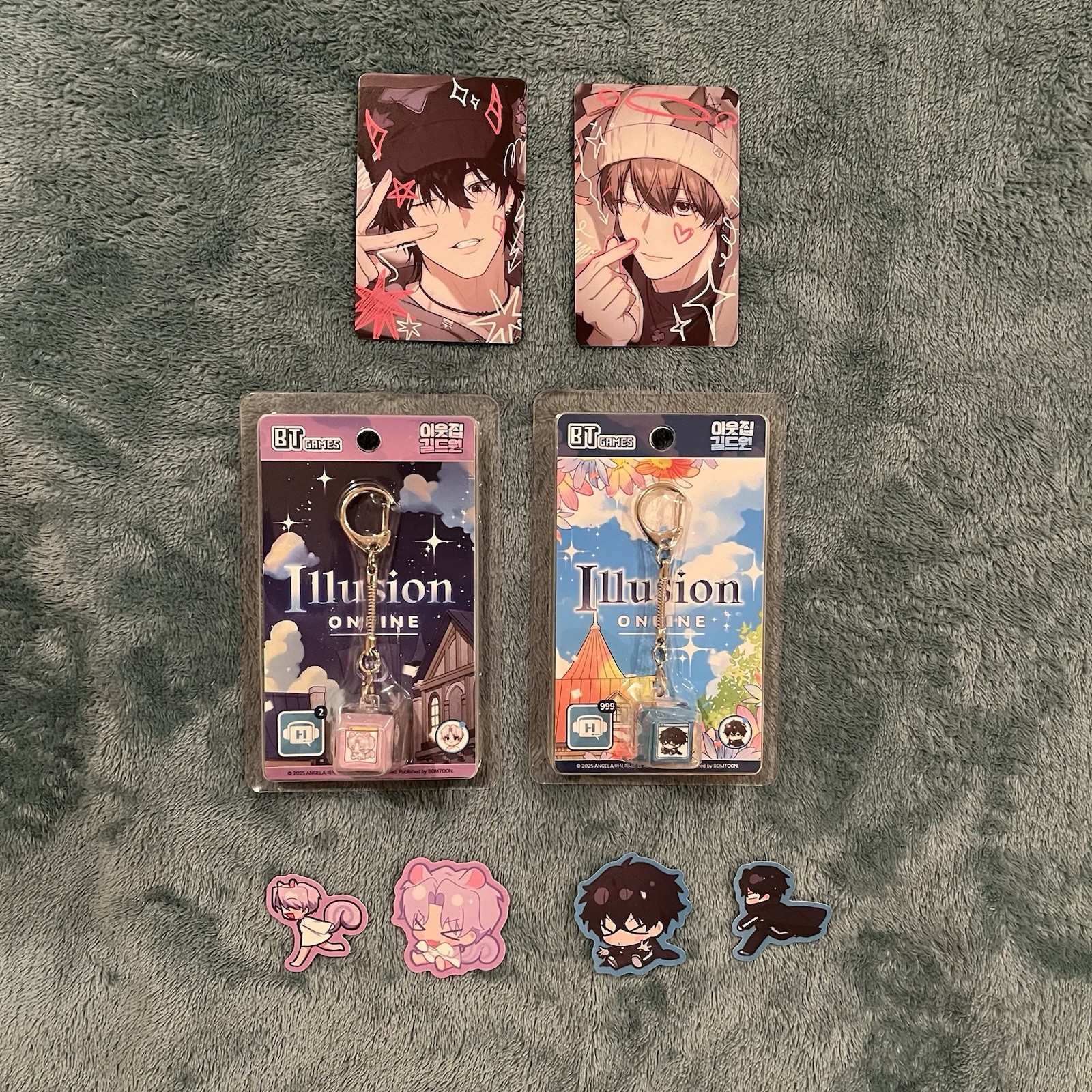 BL Yaoi Virtual Strangers Guild Member Next Door Manhwa Keycap Keyring Set BL Yaoi Virtual Strangers Guild Member Next Door Manhwa Keycap Keyring Set