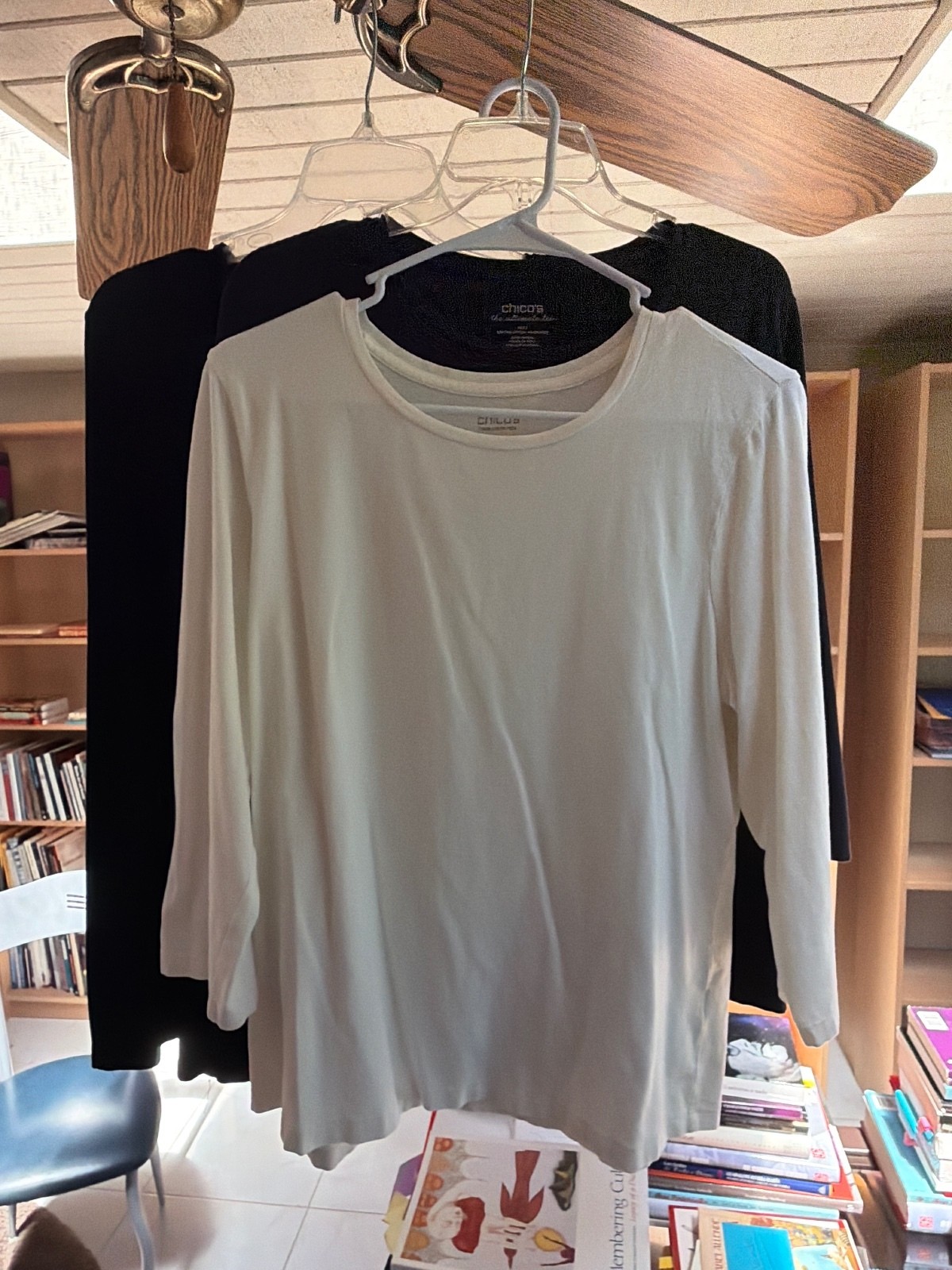 Chico’s line sleeve tee’s -3 Chico’s line sleeve tee’s -3