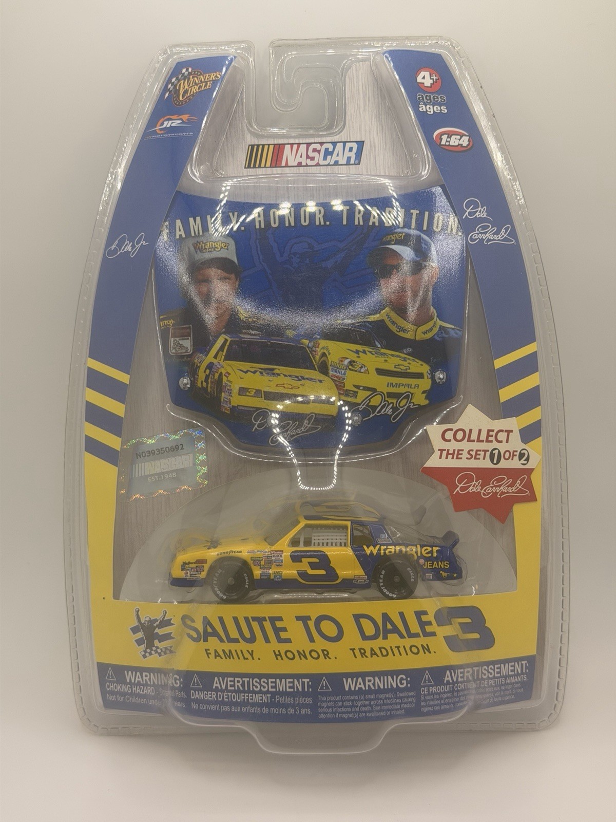2010 Winner’s Circle NASCAR #3 Salute To Dale Earnhardt 1:64 Wrangler NEW Sealed 2010 Winner’s Circle NASCAR #3 Salute To Dale Earnhardt 1:64 Wrangler NEW Sealed