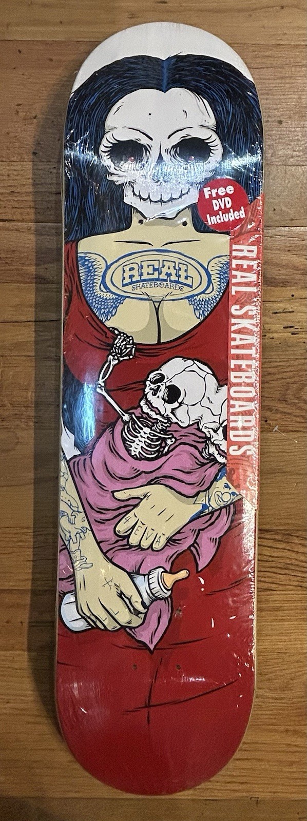 Real Skateboards Oval Remix Project Todd Bratrud Deck Real Skateboards Oval Remix Project Todd Bratrud Deck