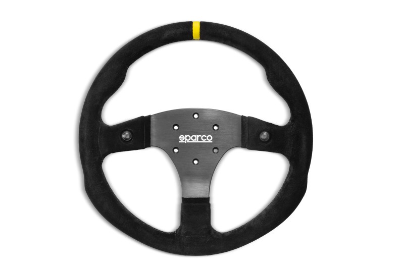 Sparco R330 Suede Steering Wheel - Premium Automotive Performance