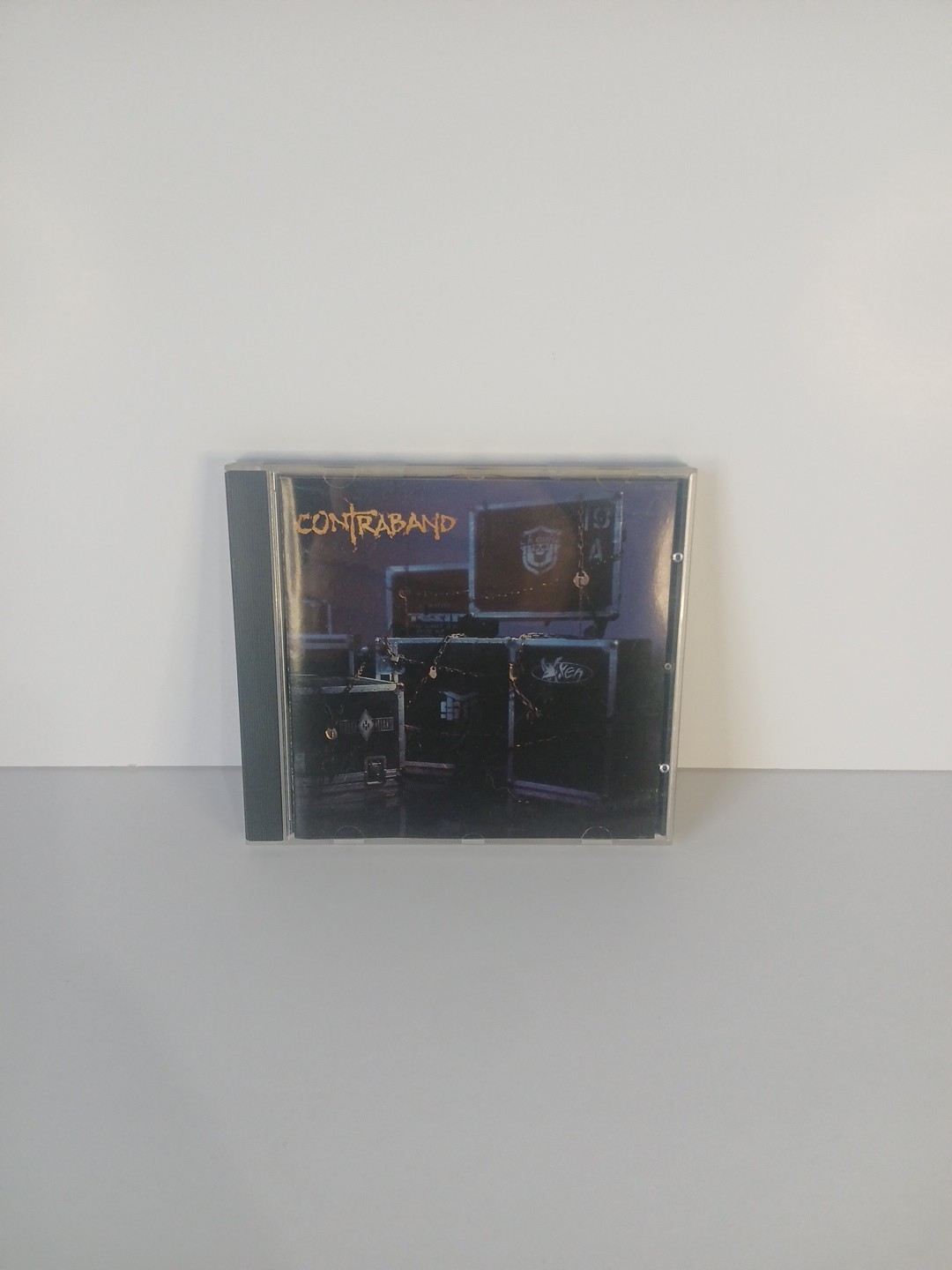 Contraband - Contraband (Self Titled) (CD, 1991) Impact Records - Schenker Contraband - Contraband (Self Titled) (CD, 1991) Impact Records - Schenker