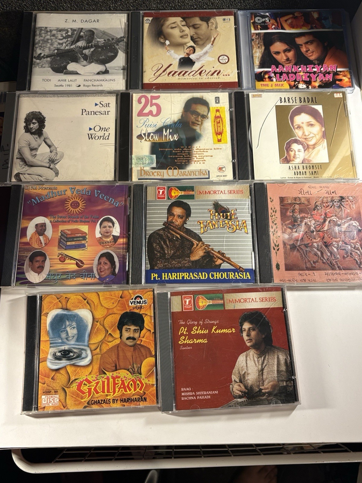 Vintage Bollywood Hindi Music CD Lot (11) Classic Movie Soundtracks Original