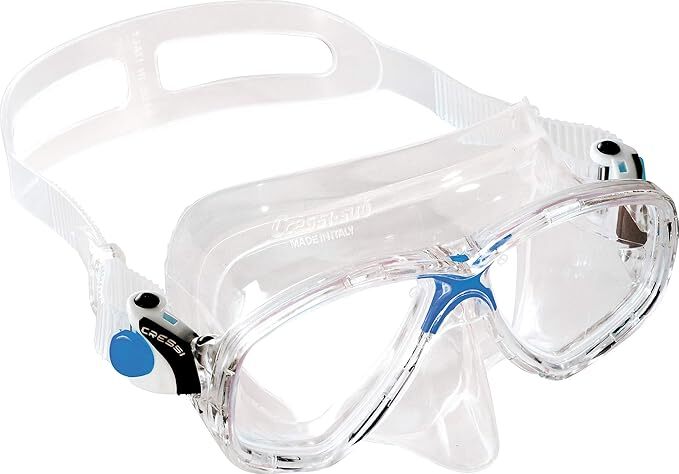 Cressi Marea Dive Mask Dual Lens Anti Fog Silicone Seal Low Volume Adult Scuba