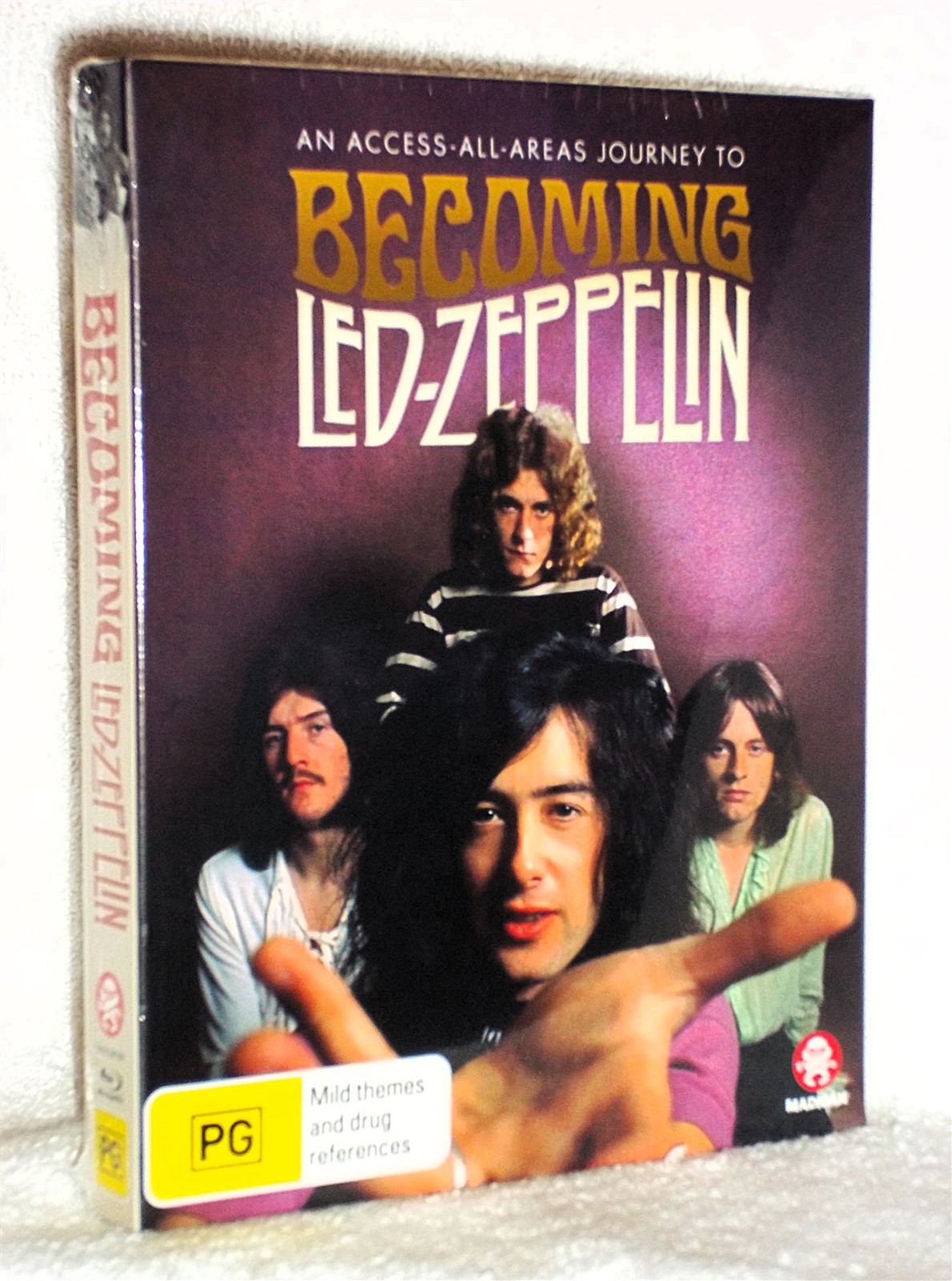 Becoming Led Zeppelin (Blu-ray, 2025) Robert Plant Jimmy Page rock documentary