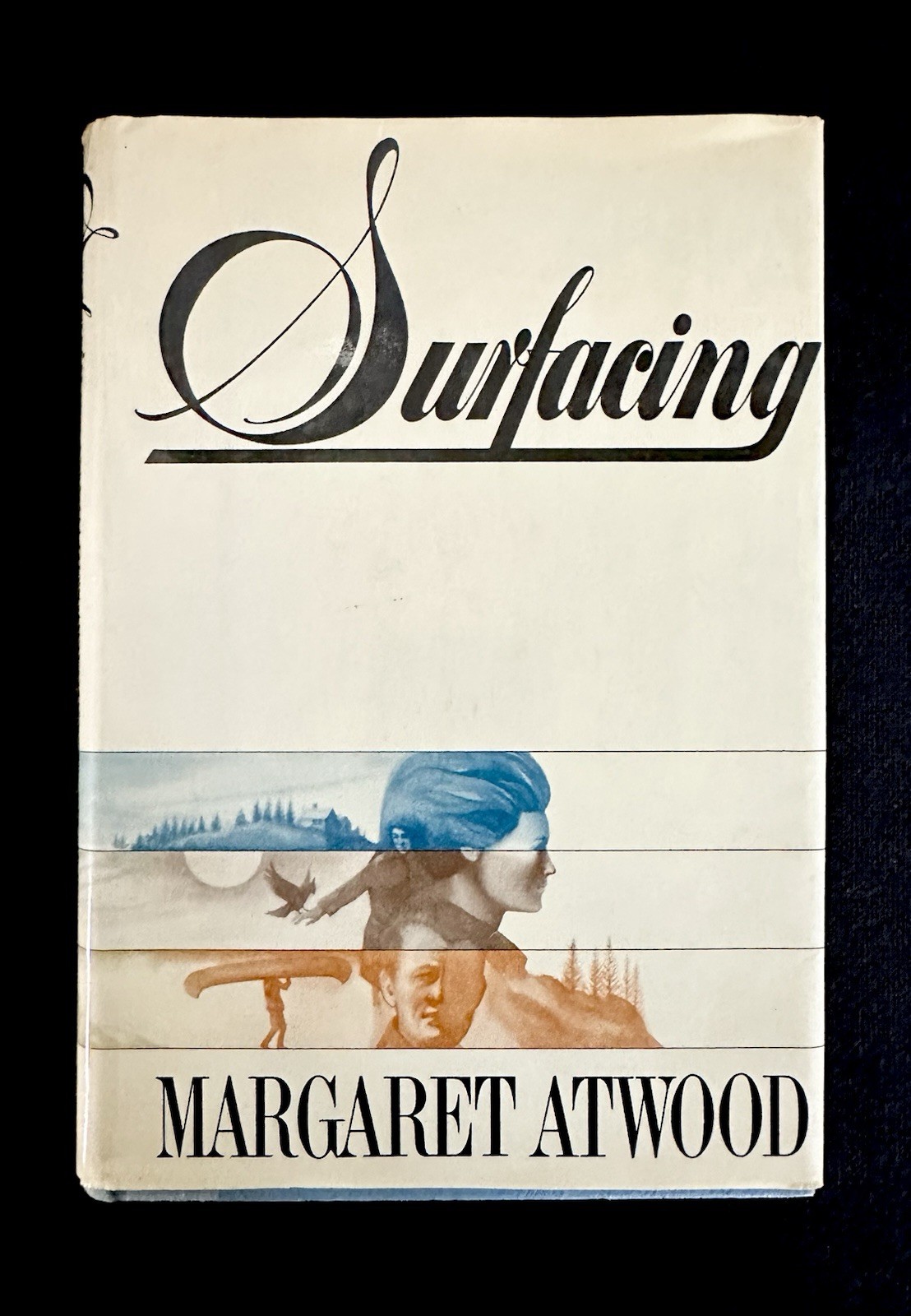 Surfacing 1972 1st Printing HC DJ Margaret Atwood Early Novel VG Feminist
