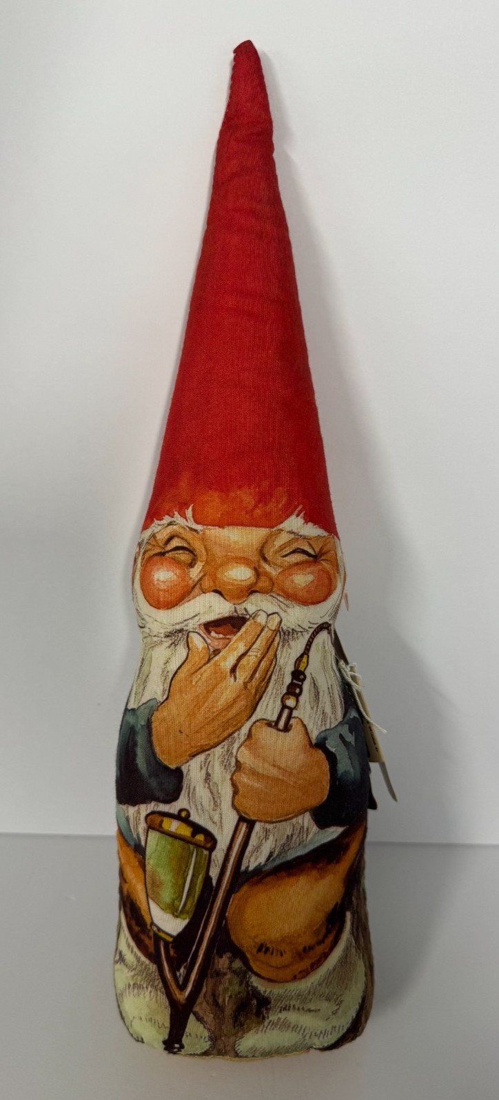 Vintage 1979 Unieboek The Toy Works Gnome Plush Rien Poortvliet Tags Booklet