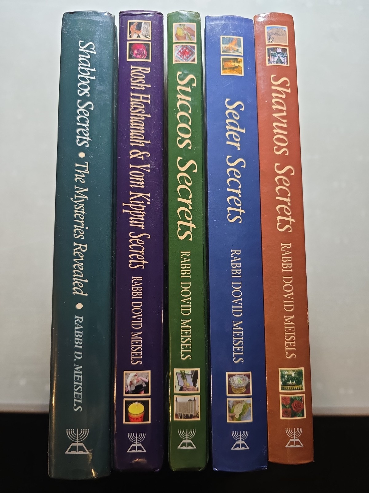 New Cond, Shabbos & Yom Tov Secrets Series, 5 Vol Set by R Meisels, Jewish Book
