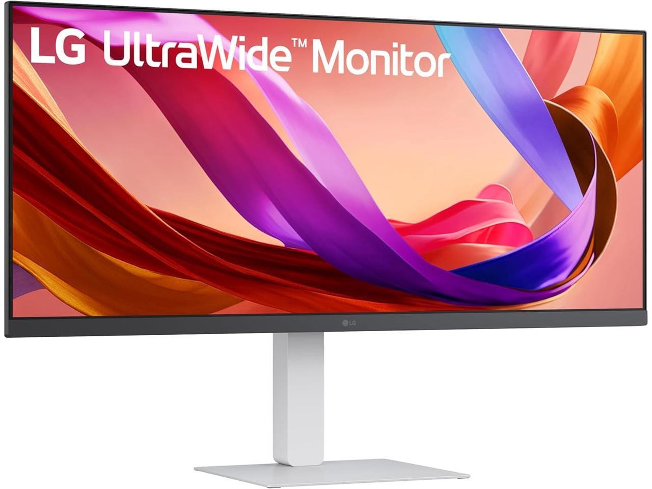 LG UltraWide 34 inch Full HD 100Hz IPS HDR400 USB-C Bulit-in Speakers White