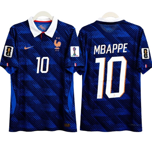 NWT France 2026 Blue Jersey Fan Version National Team #10 Jersey (YOUTH)