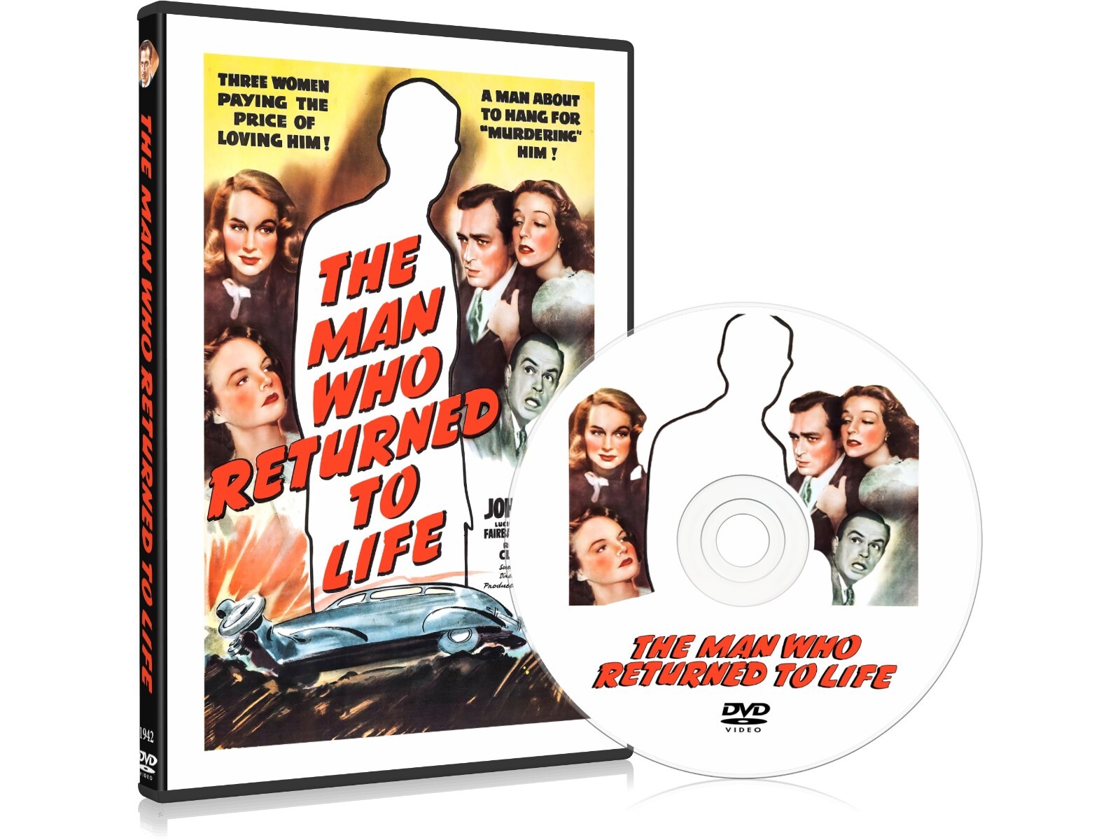 The Man Who Returned to Life (1942) Action, Crime, Drama, Romance DVD
