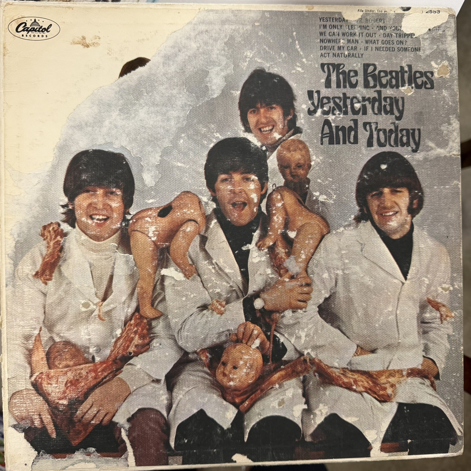 The Beatles - Yesterday And Today 3rd State Peeled Butcher Cover