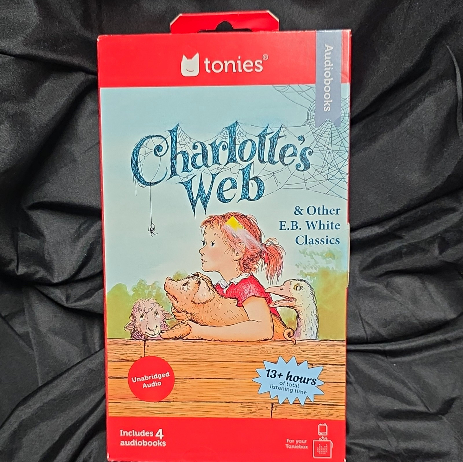 Tonies Charlotte's Web Classics Audiobooks Set, 4 Unabridged, 2023